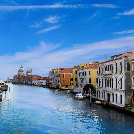 Welcome To Venice With Doge Palace And St. Mark's Basilica
