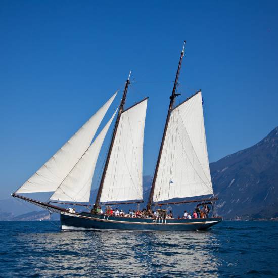 Golden Hour on Lake Garda: Panoramic Sunset Boat Cruise