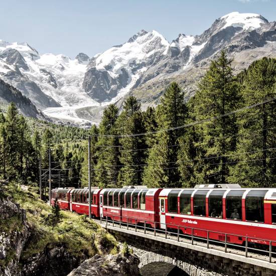 Bernina Express & Sanct Moritz