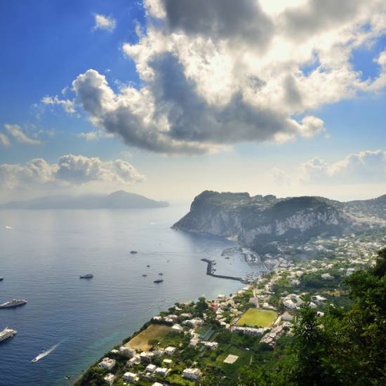 Capri & Anacapri Tour with Hotel Meet-Up and Walk to Sorrento Pier
