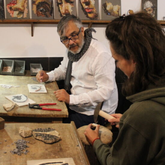 Ancient Mosaico Making Small Group Class
