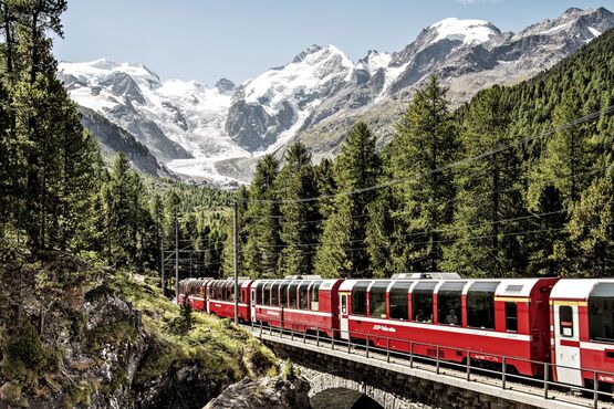 Bernina Express & Sanct Moritz